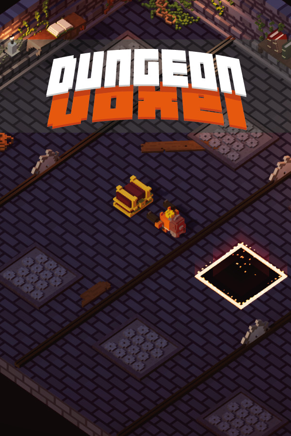Steam portrait for Dungeon Voxel.