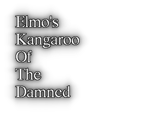 Elmo's Kangaroo of the damned: PUNISHMENT EDITION Logo