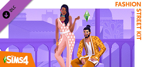 The Sims™ 4 Fashion Street Kit cover art