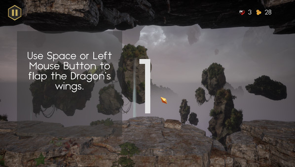 Скриншот из Mythlands: Flappy Dragon