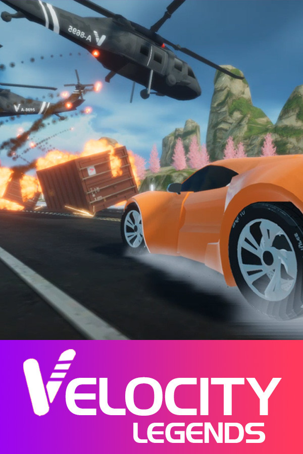 Steam portrait for Velocity Legends - Action Racing Game.