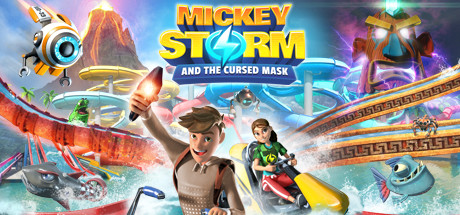 Mickey Storm and the Cursed Mask cover art