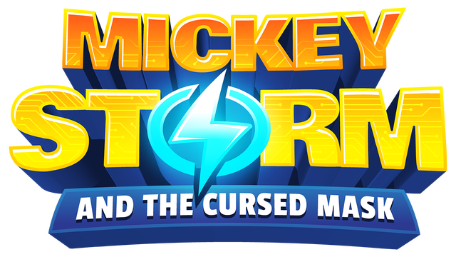 Mickey Storm and the Cursed Mask Logo