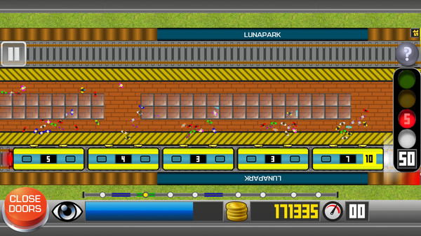 Скриншот из Subway Train Simulator 2D