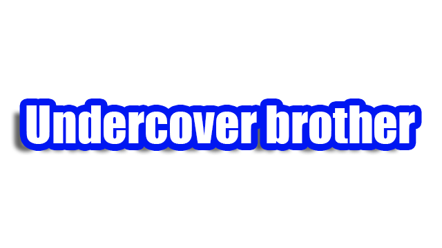 Undercover brother Logo