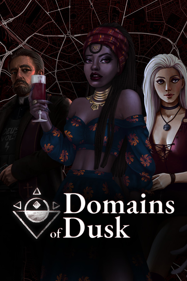 Steam portrait for Domains of Dusk.