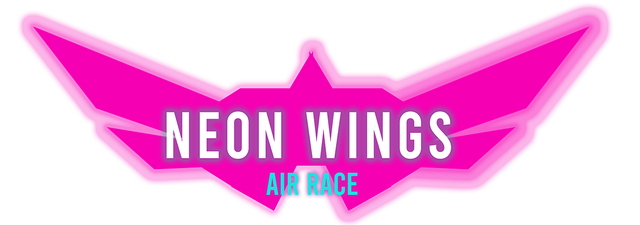 Neon Wings: Air Race Logo