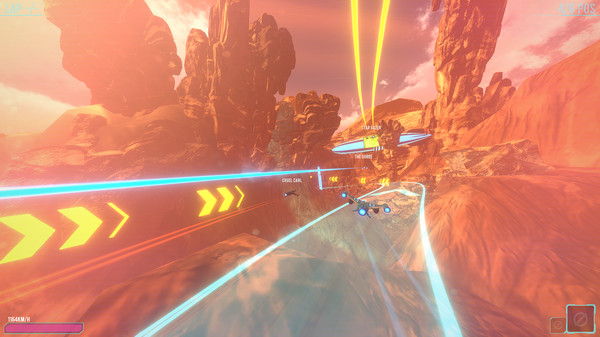 Скриншот из Neon Wings: Air Race