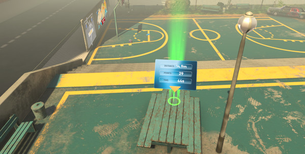 Скриншот из Urban Basketball VR