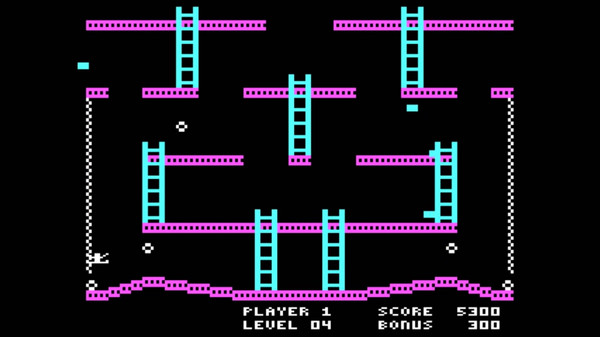 Jumpman game for Linux 1