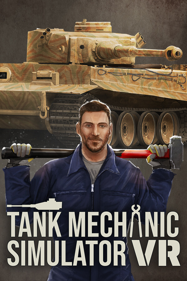 Steam portrait for Tank Mechanic Simulator VR.