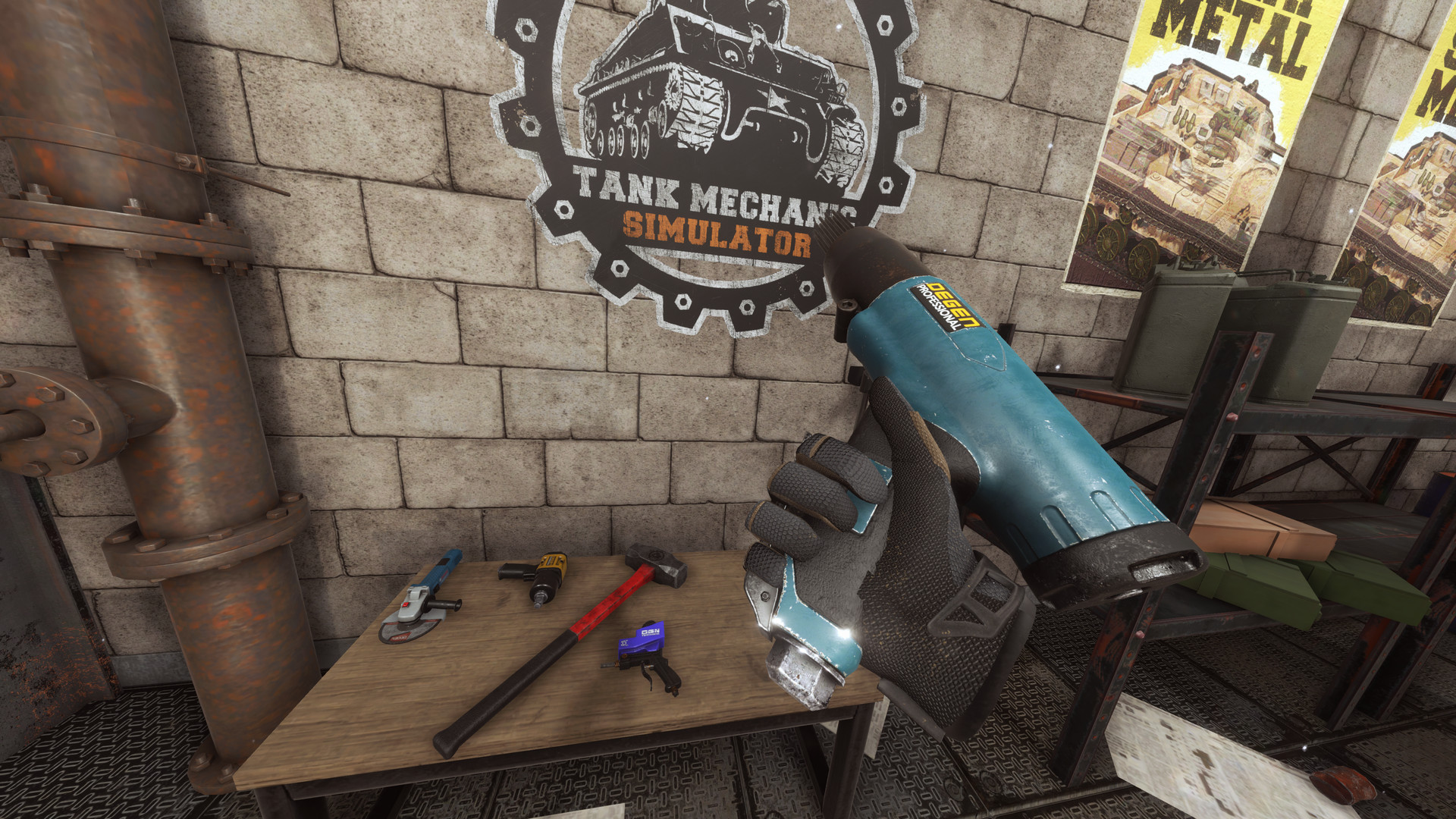 坦克机械师模拟器(Tank Mechanic Simulator VR) 坦克机械师模拟器(Tank Mechanic Simulator VR)
