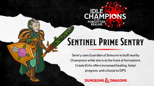 Idle Champions - Sentinel Prime Sentry Skin & Feat Pack For Mac Idle Champions - Sentinel Prime Sentry Skin & Feat Pack For Mac