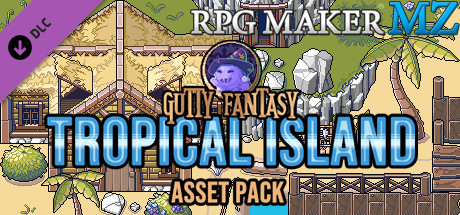 RPG Maker MZ - Tropical Island Game Assets cover art