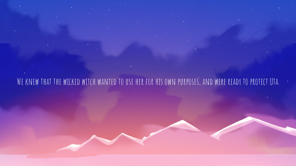 Pretty Girls and Dark Witch. A simple story game for windows Pc 1