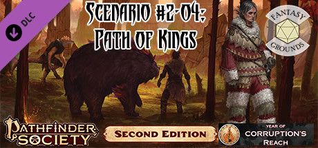 Fantasy Grounds - Pathfinder 2 RPG - Pathfinder Society Scenario #2-04: Path of Kings cover art