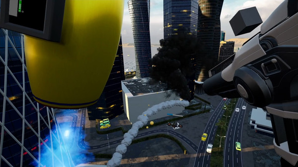 Скриншот из Jetpack City Action VR
