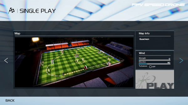 FPV Speed Drone game for Linux 1