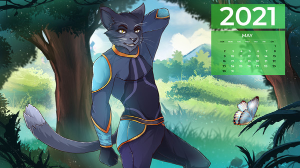 Скриншот из Seasons With Furry 2021 Calendar Скриншот из Seasons With Furry 2021 Calendar