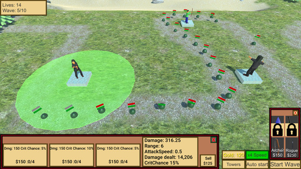 Slime Time TD game for windows Pc 1