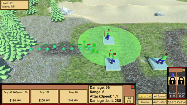 Скриншот из Slime Time TD