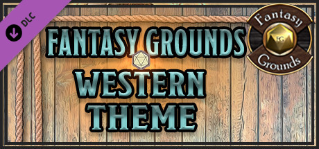 Fantasy Grounds - FG Theme - Western cover art