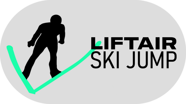 LiftAir Ski Jump Logo