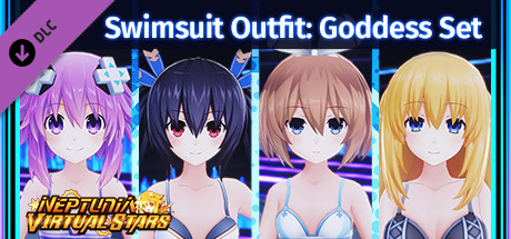 Neptunia Virtual Stars - Swimsuit Outfit: Goddess Set