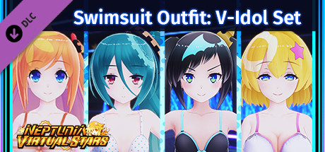 Neptunia Virtual Stars - Swimsuit Outfit: V-Idol Set
