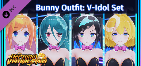 Neptunia Virtual Stars - Bunny Outfit: V-Idol Set cover art