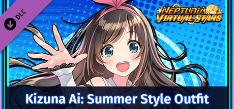 Neptunia Virtual Stars - Kizuna AI: Summer Style Outfit