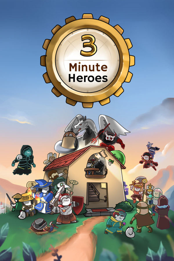 Steam portrait for 3 Minute Heroes.