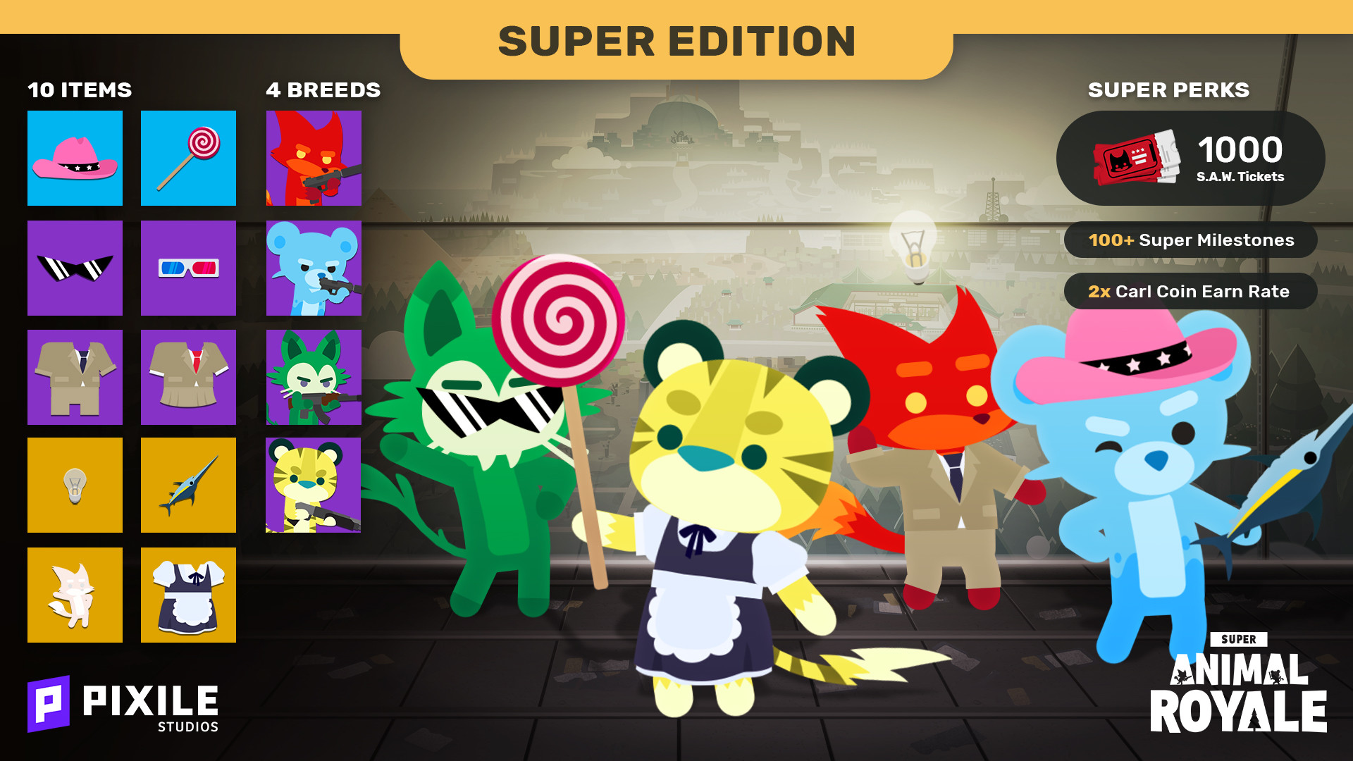 Super animal royale founder Super animal royale founder