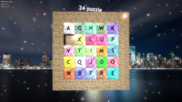 Скриншот из 15 puzzle