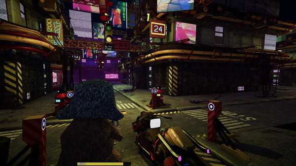 Скриншот из BEAR, VODKA, BALALAIKA: Cyberpunk