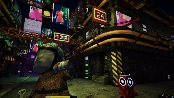 Скриншот из BEAR, VODKA, BALALAIKA: Cyberpunk