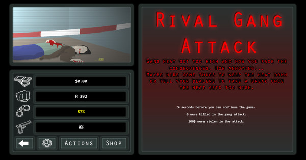 Скриншот из Drugs and Crime Idle