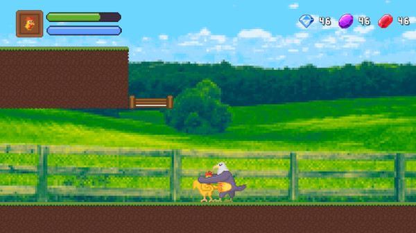Скриншот из Big Adventure Of Fighting Chicken