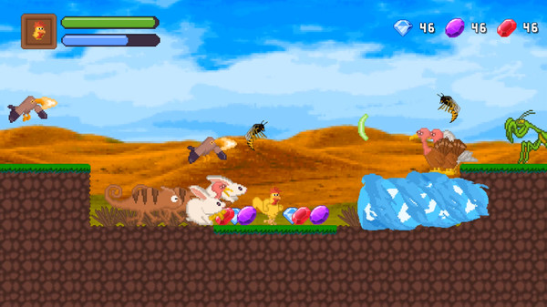 Скриншот из Big Adventure Of Fighting Chicken