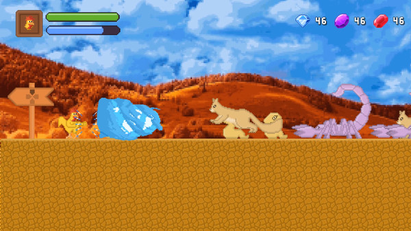 Скриншот из Big Adventure Of Fighting Chicken