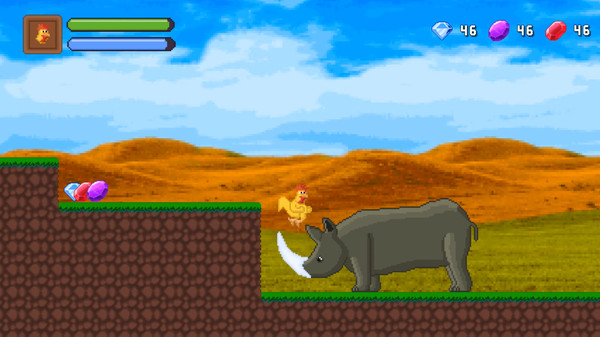 Скриншот из Big Adventure Of Fighting Chicken