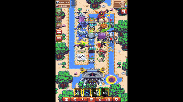 Скриншот из Idle Monster TD