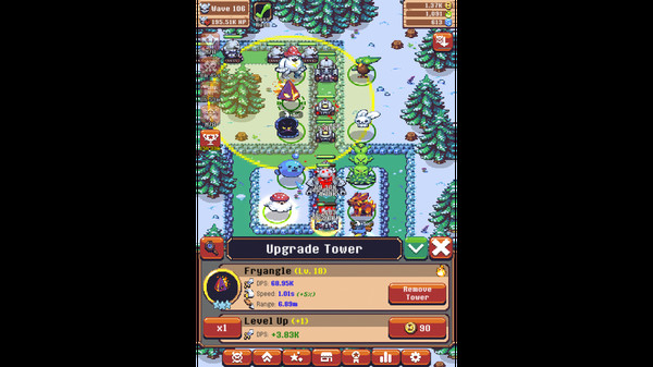 Idle Monster TD game for Linux 1