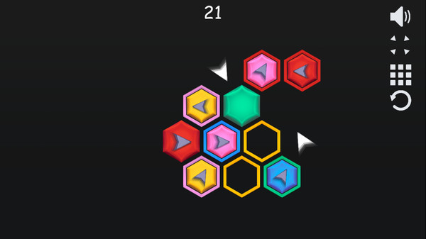 Hexagon puzzle game for windows Pc 1