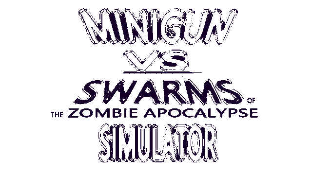 Minigun VS Swarms of the Zombie Apocalypse Simulator Logo