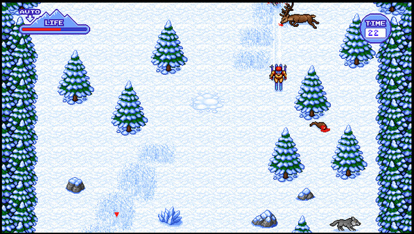 Death Ski game for Linux 1
