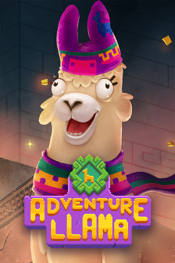 Steam portrait for Adventure Llama.