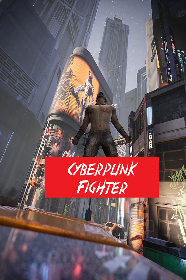 Steam portrait for Cyberpunk Fighter.