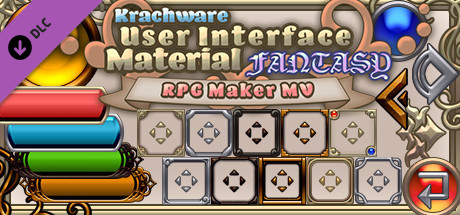 RPG Maker MV - Krachware User Interface Material FANTASY cover art