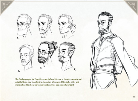 Скриншот из The Button Witch - Art and Guide Book